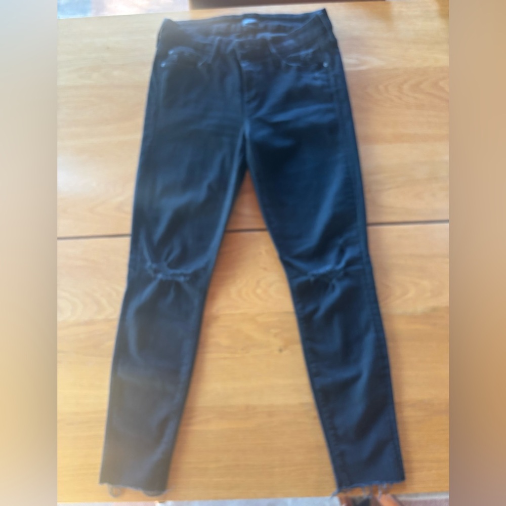 Black Skinny Jeans - Mother